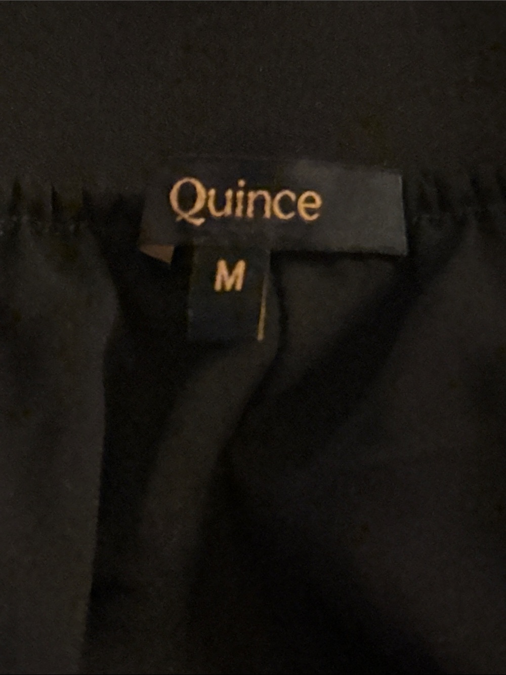 Quince Chiffon Pleated Midi Skirt Black Medium - Picture 5 of 7
